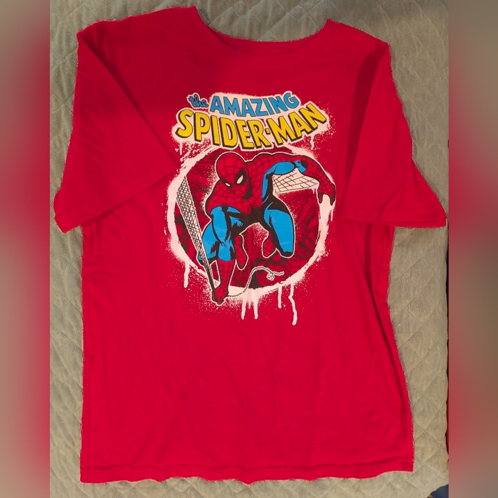 Marvel Kids XL Bright Red Apparel